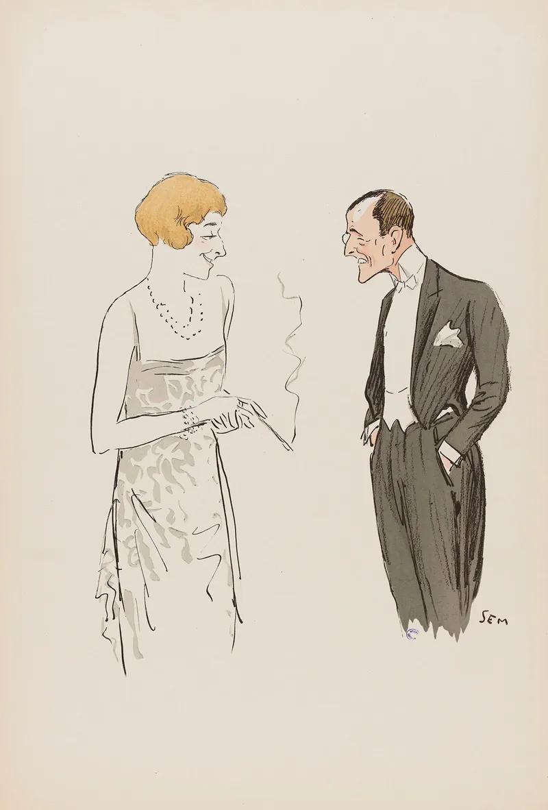 Un Personnage Masculin Et Un Personnage Feminin