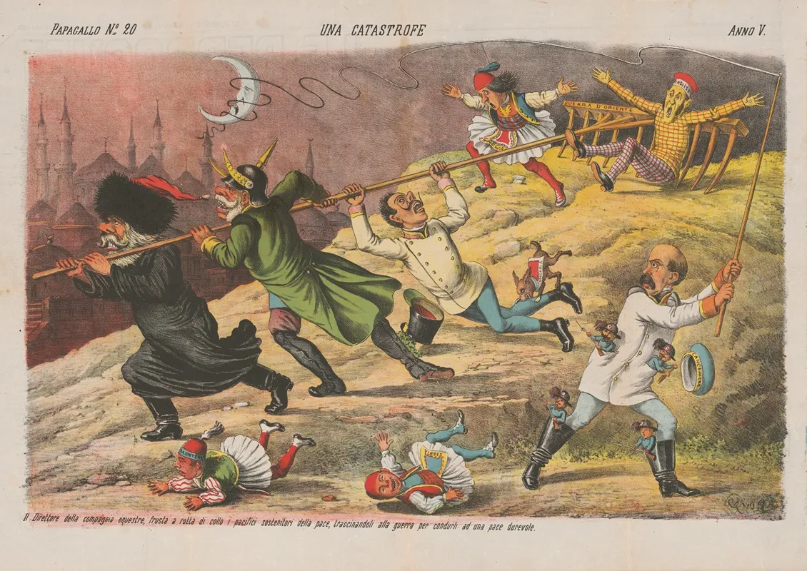 Una Catastrofe 2 Wall Art by Augusto Grossi - High-Resolution Digital Print