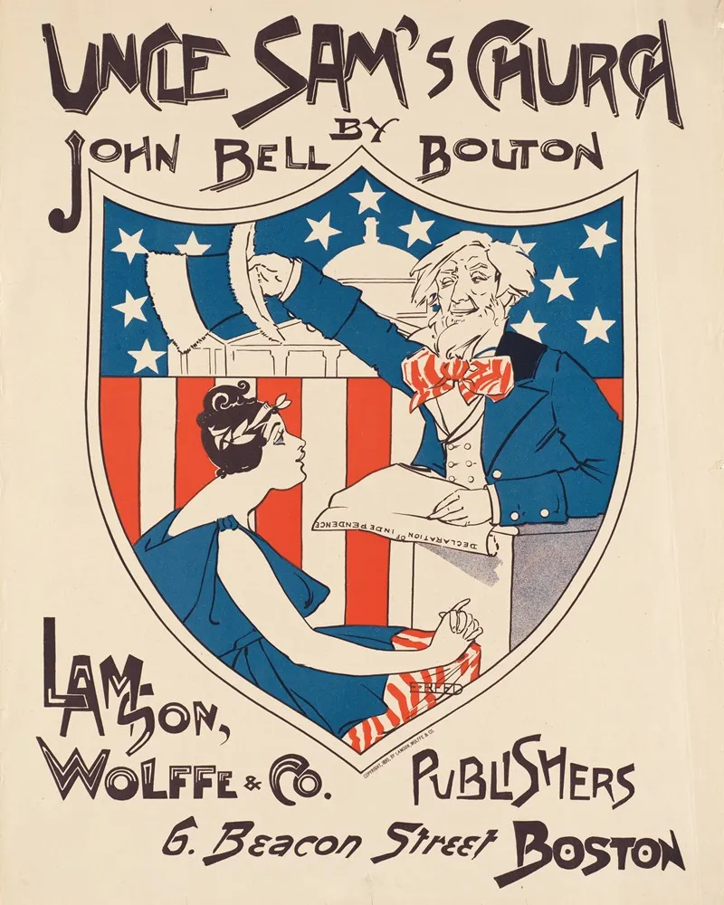 Uncle Sams Church By John Bell Bouton