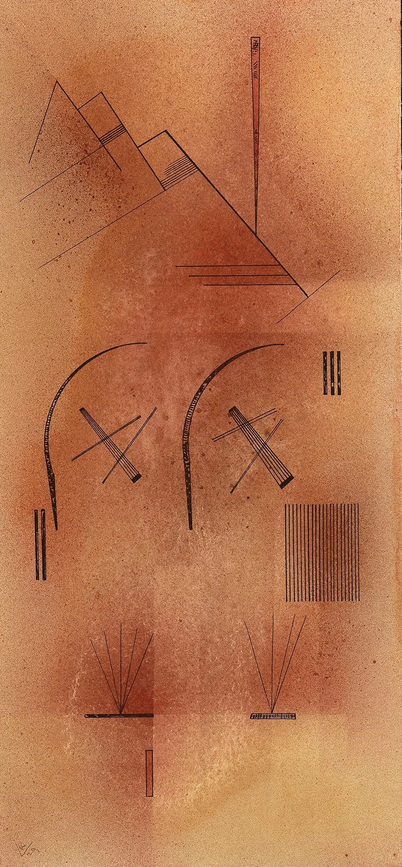 Und Oben Wall Art by Wassily Kandinsky - High-Resolution Digital Print