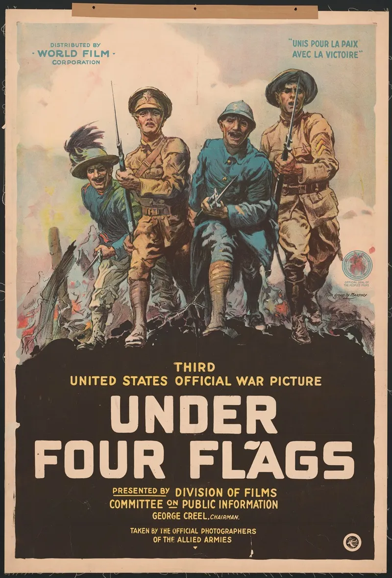 Under Four Flags 2 Wall Art by Philip Martiny - High-Resolution Digital Print