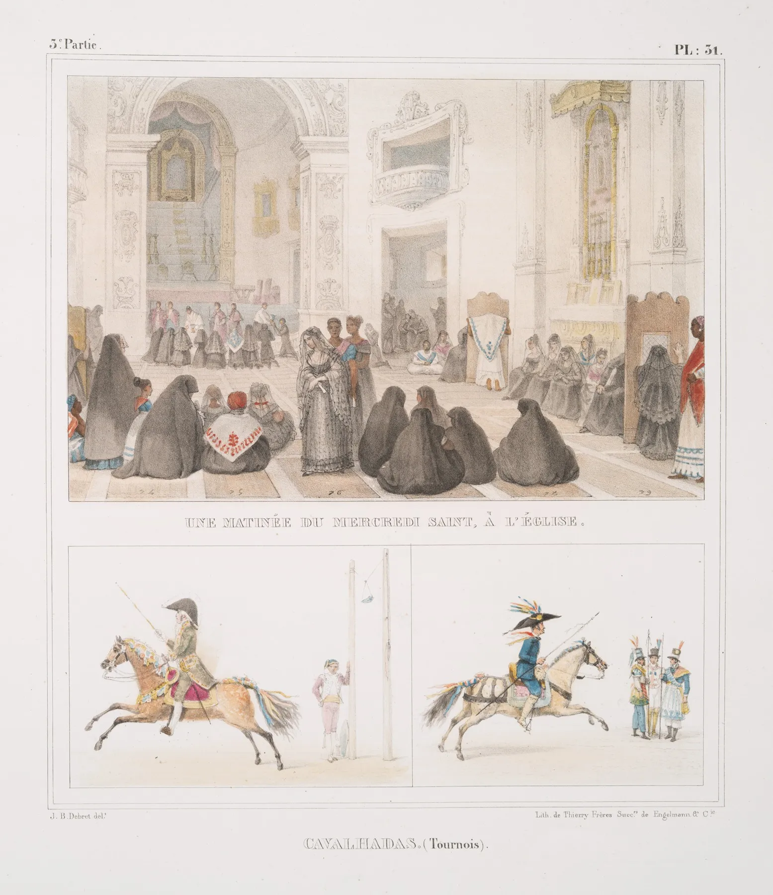 Une Matinee Du Mercredi Saint A Leglise Cavalhadas Tournois