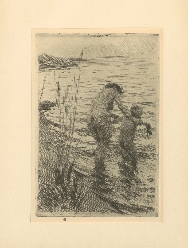 Une Premiere 2 Wall Art by Anders Zorn - High-Resolution Digital Print