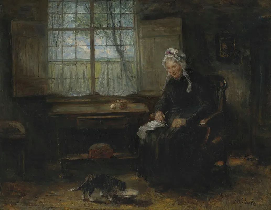 Une Vieille Demoiselle