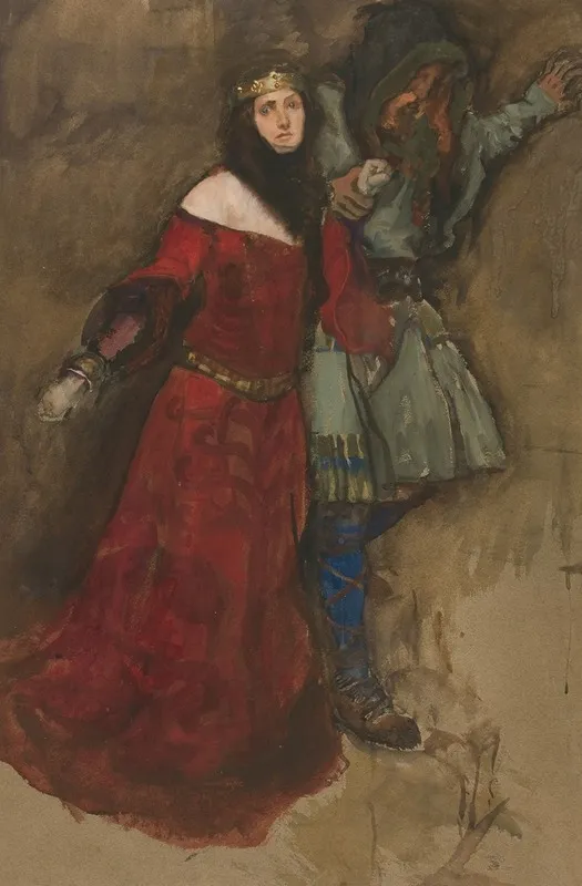 Unidentified Scene From Hamlet Or Macbeth
