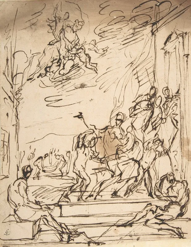 Unidentified Subject Scene Of Martyrdom