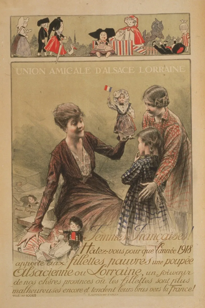 Union Amicale Dalsace Lorraine Wall Art by Henri Paul Royer - High-Resolution Digital Print