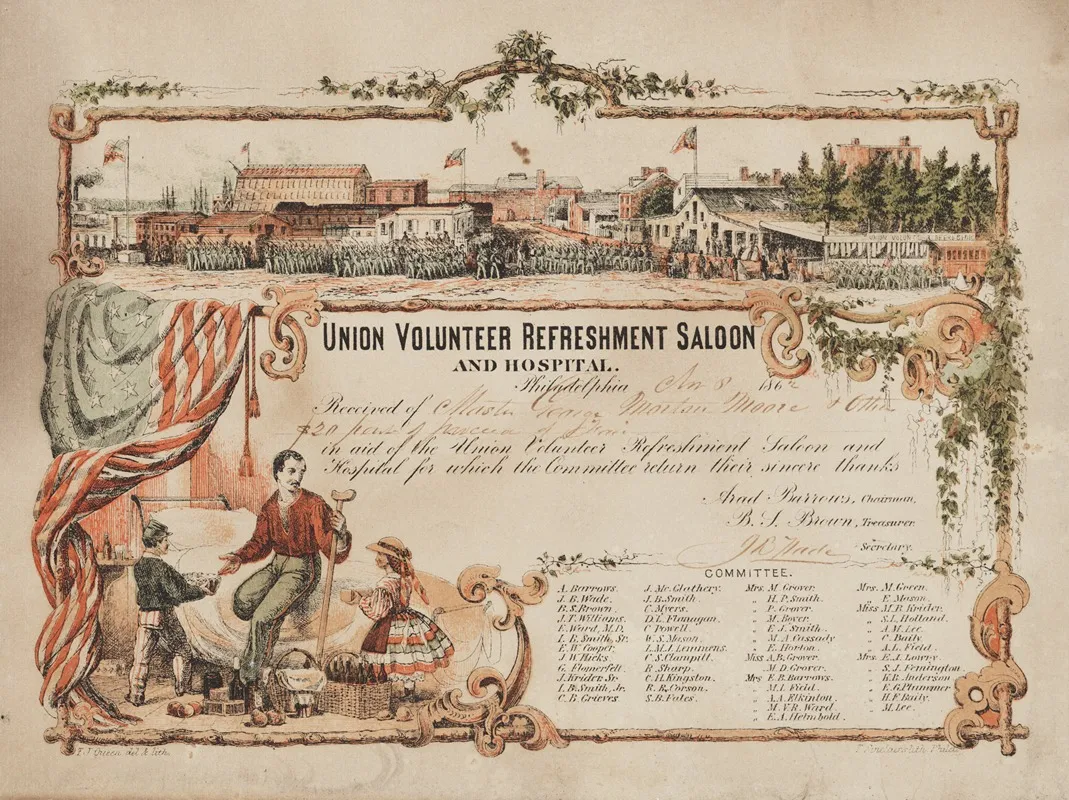 Union Volunteer Refreshment Saloon And Hospital