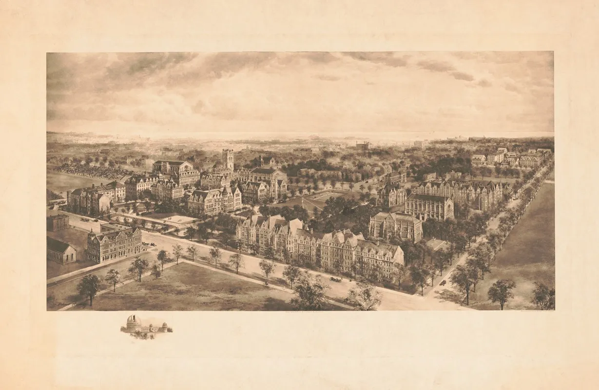 University Of Chicago Wall Art by Richard Rummell - High-Resolution Digital Print
