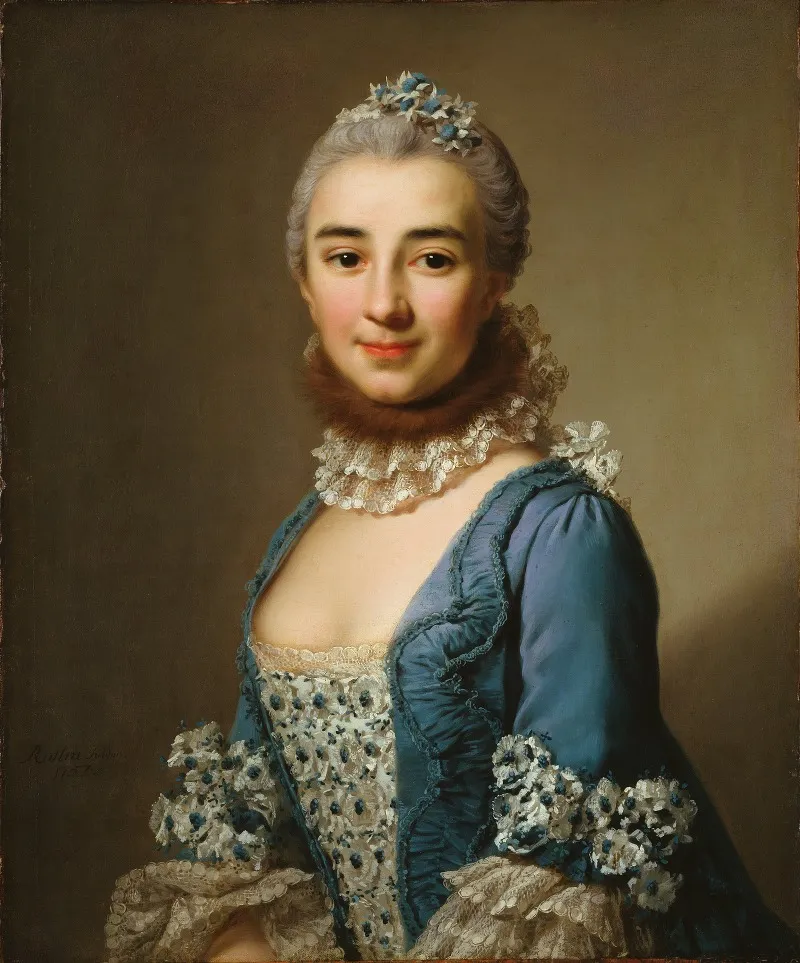 Unknown Lady Wall Art by Alexander Roslin - High-Resolution Digital Print