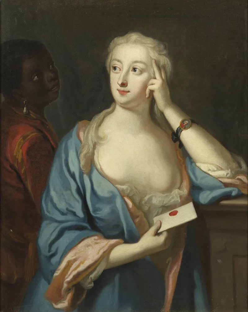 Unknown Woman 3 Wall Art by Georg Engelhard Schröder - High-Resolution Digital Print