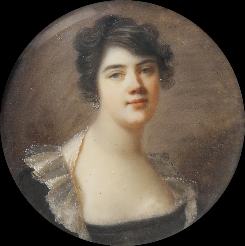 Unknown Woman 4 Wall Art by Johann Dominik Bossi - High-Resolution Digital Print