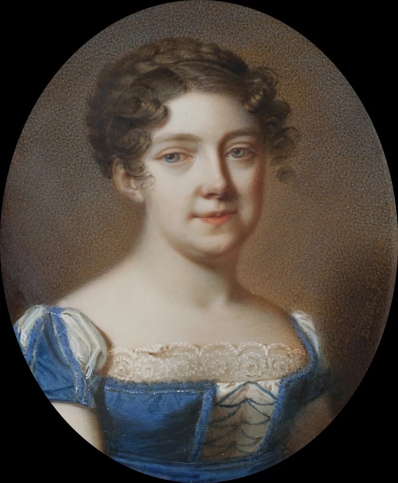 Unknown Woman 6 Wall Art by Johann Dominik Bossi - High-Resolution Digital Print