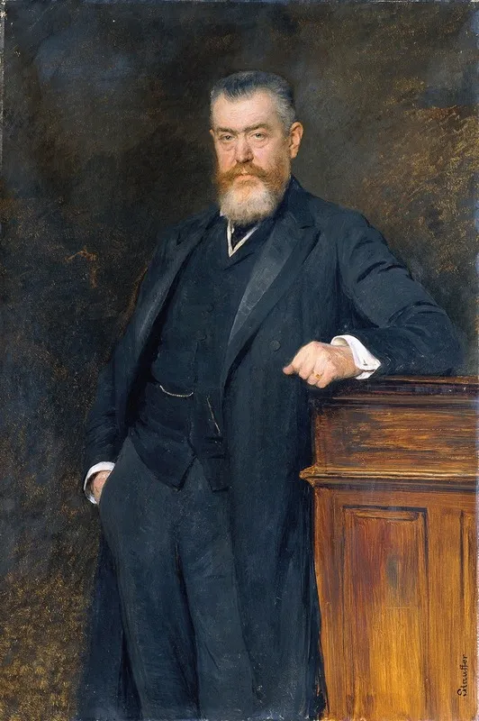 Unterrichtsminister Dr Gustav Marchet Wall Art by Viktor Stauffer - High-Resolution Digital Print