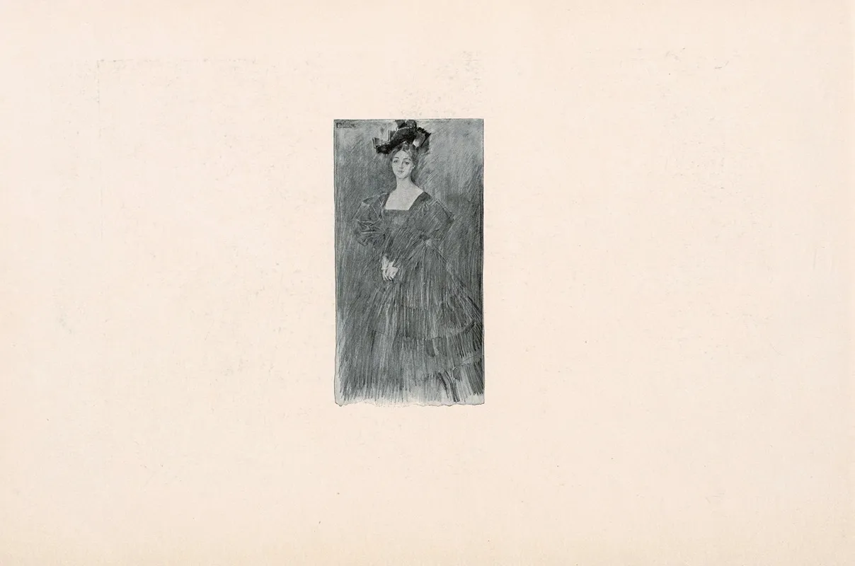 Untitled 206 Wall Art by Charles Dana Gibson - High-Resolution Digital Print
