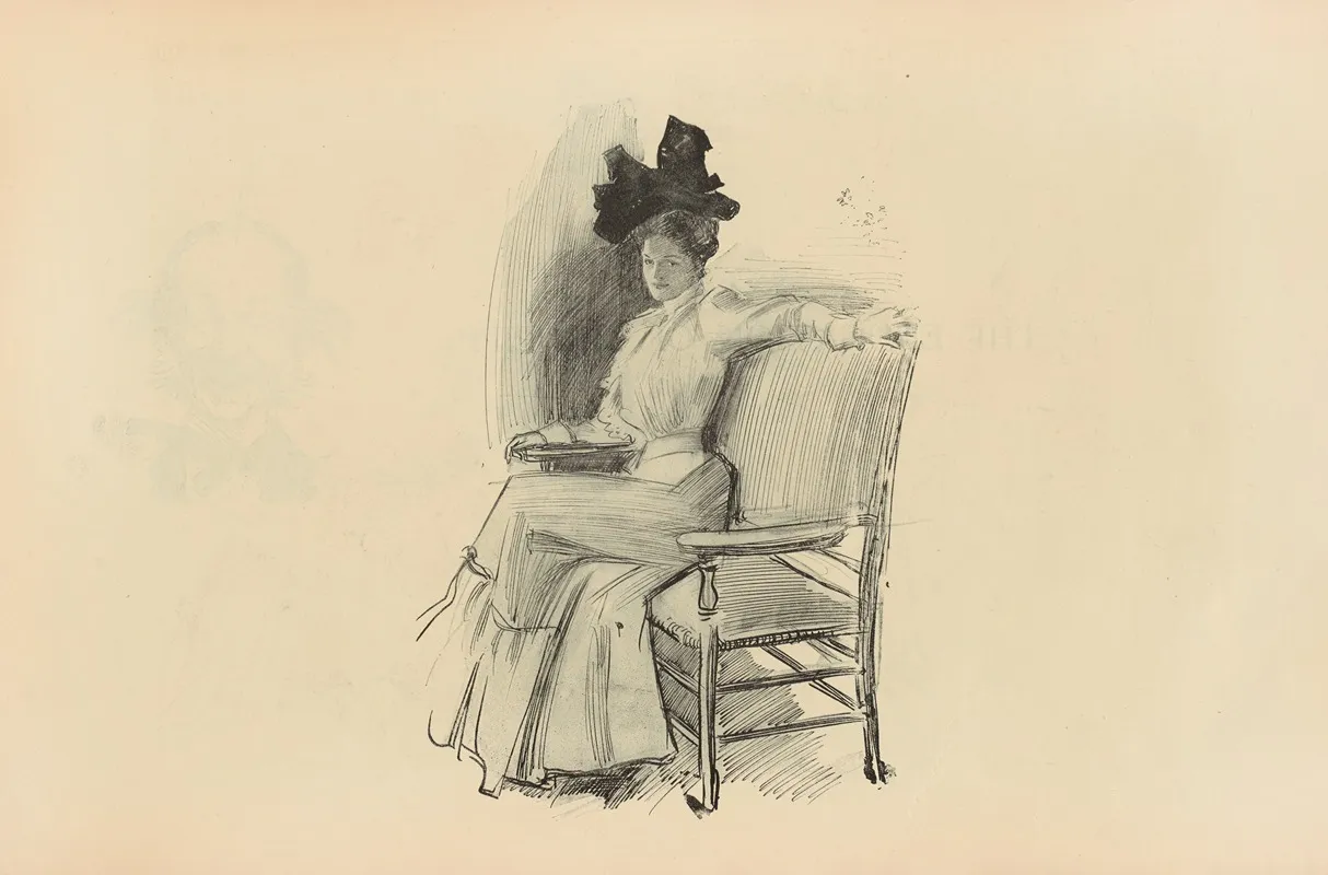 Untitled 255 Wall Art by Charles Dana Gibson - High-Resolution Digital Print