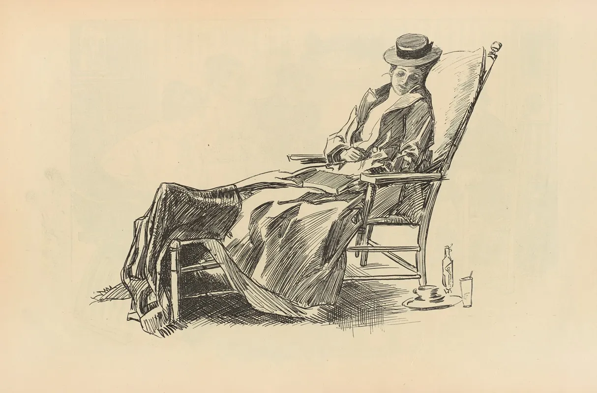 Untitled 256 Wall Art by Charles Dana Gibson - High-Resolution Digital Print