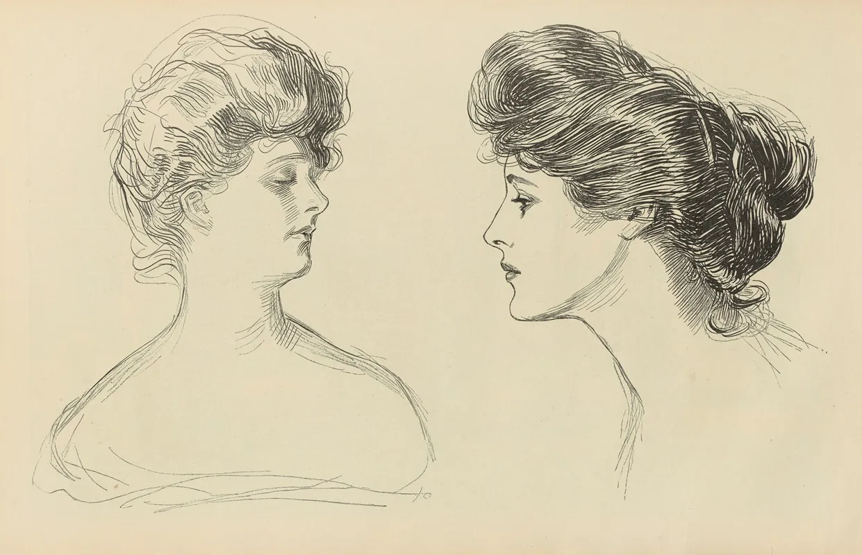 Untitled 287 Wall Art by Charles Dana Gibson - High-Resolution Digital Print