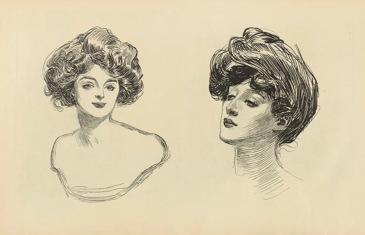 Untitled 298 Wall Art by Charles Dana Gibson - High-Resolution Digital Print