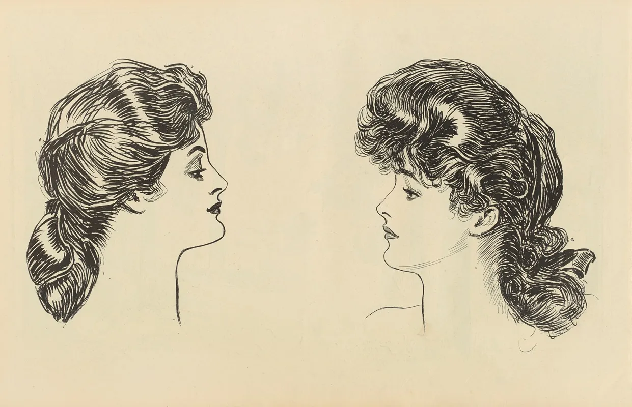 Untitled 302 Wall Art by Charles Dana Gibson - High-Resolution Digital Print