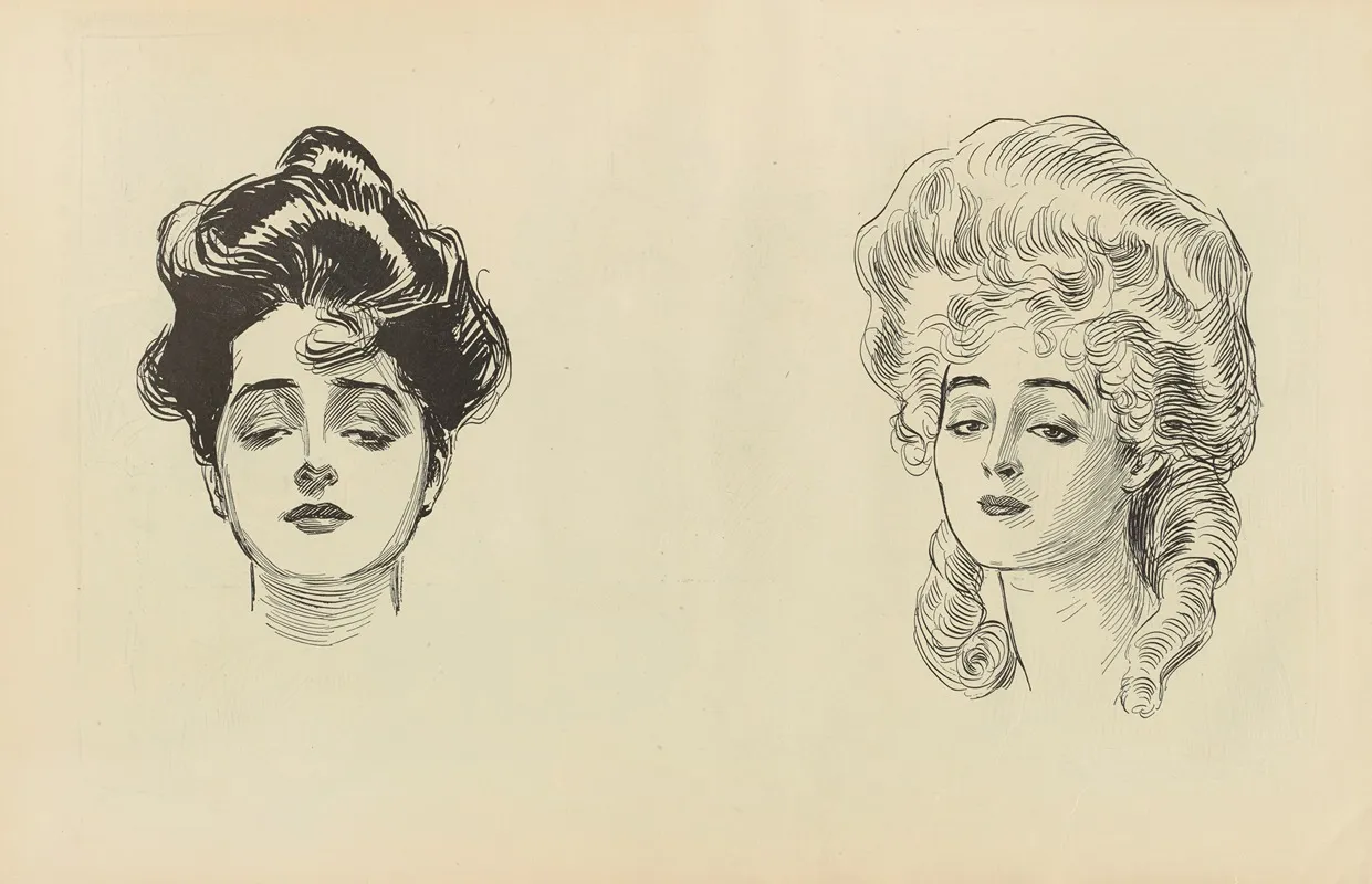 Untitled 303 Wall Art by Charles Dana Gibson - High-Resolution Digital Print
