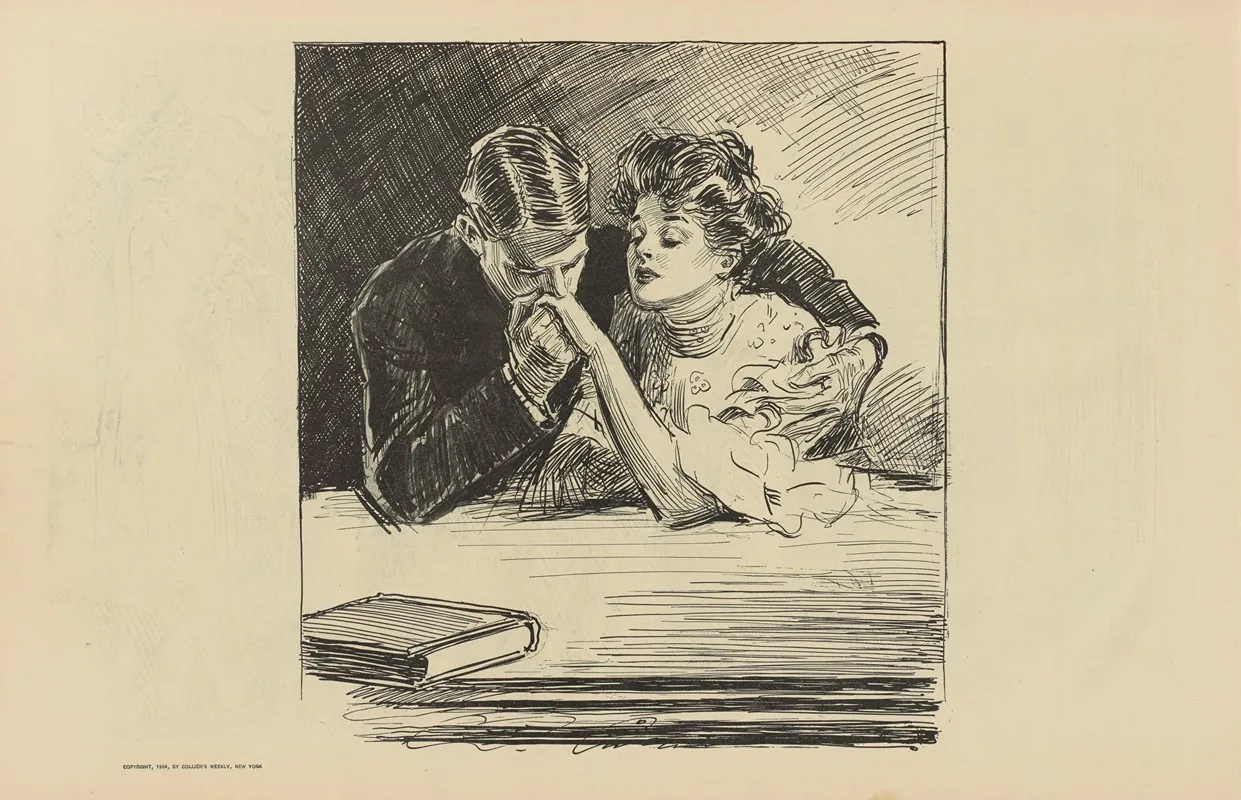 Untitled 307 Wall Art by Charles Dana Gibson - High-Resolution Digital Print