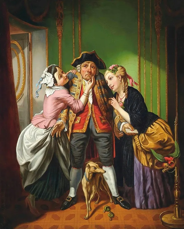 Unwelcome Attention Wall Art by Karl von Calzada - High-Resolution Digital Print