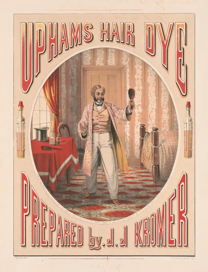 Uphams Hair Dye Prepared By J J Kromer