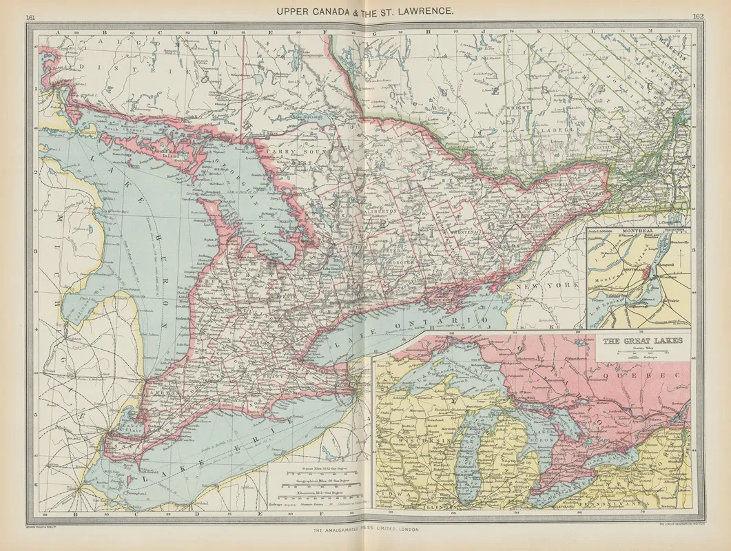 Upper Canada And The St Lawrence