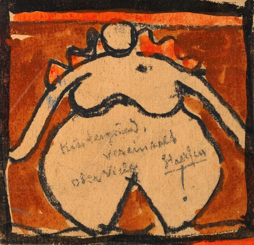 Uppiger Weiblicher Akt