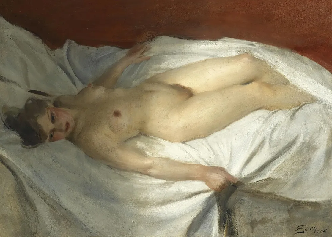 Uppvaknande The Awakening Wall Art by Anders Zorn - High-Resolution Digital Print