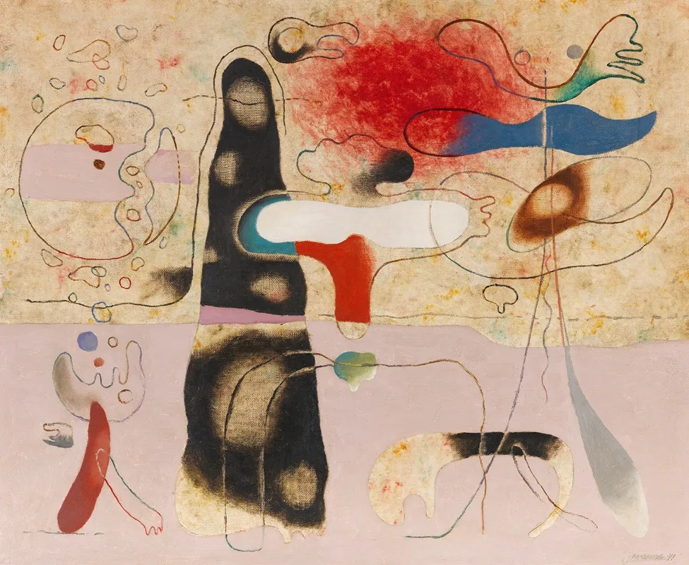 Urpflanzlich Wall Art by Willi Baumeister - High-Resolution Digital Print