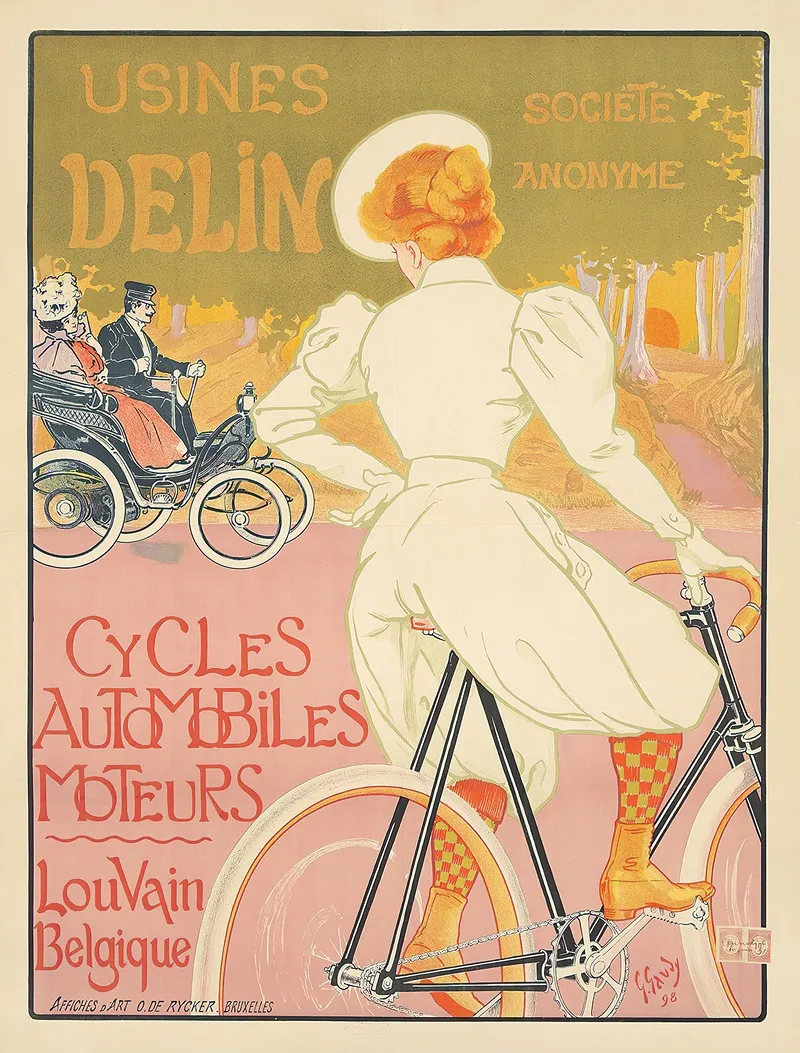 Usines Delin 2 Wall Art by Georges Gaudy - High-Resolution Digital Print