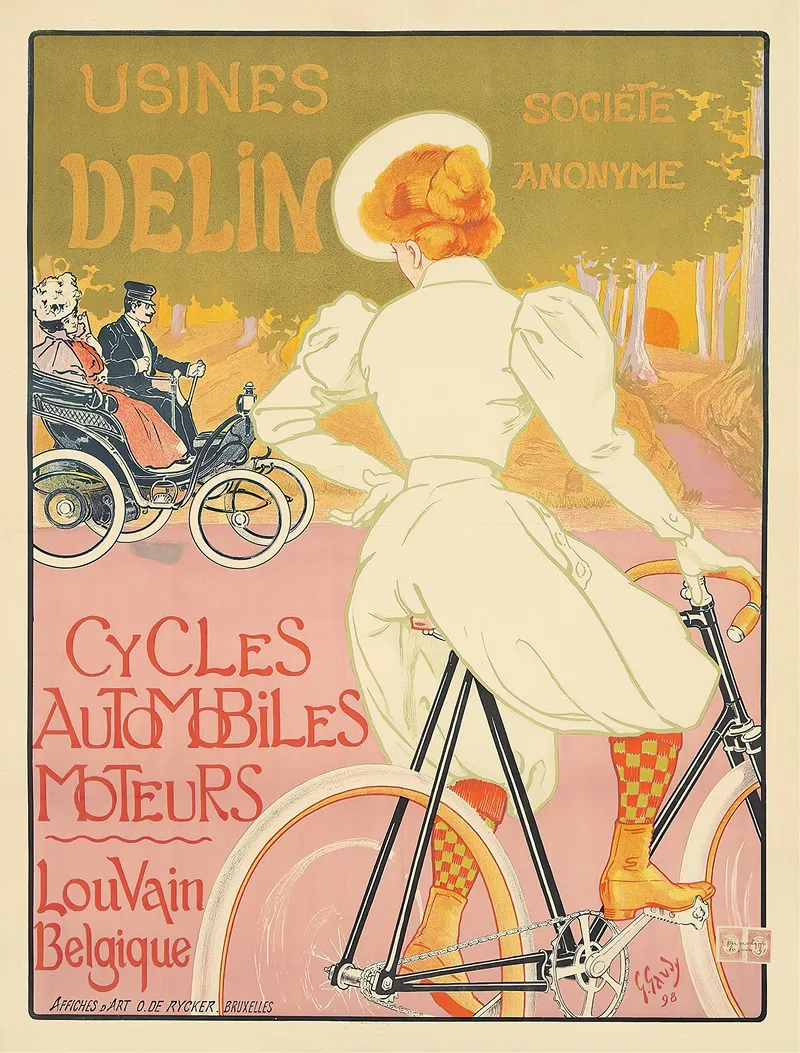 Usines Delin Wall Art by Georges Gaudy - High-Resolution Digital Print