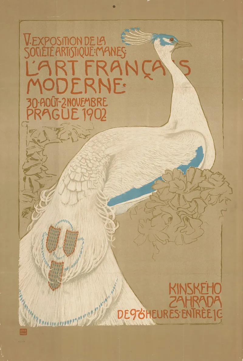 V Exposition De La Societe Artistique Manes Lart Francais Moderne