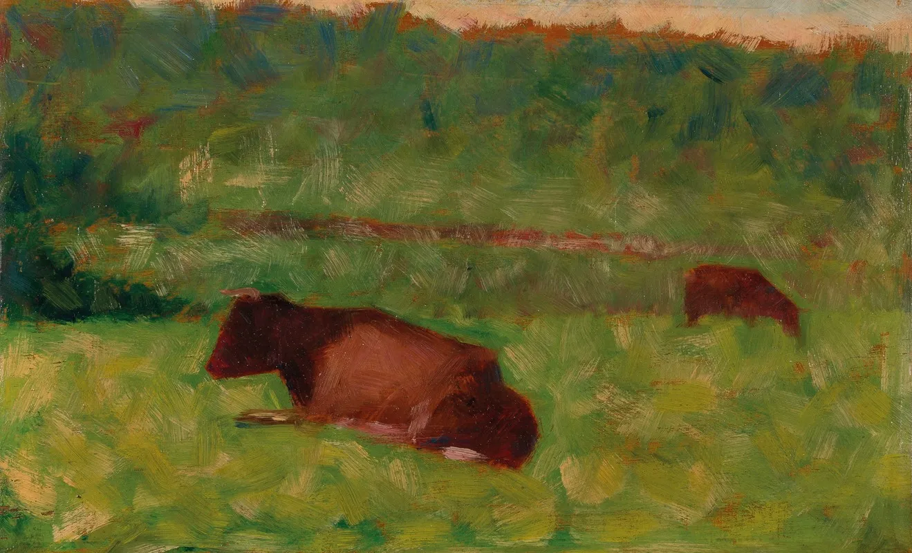 Vaches Dans Un Pre