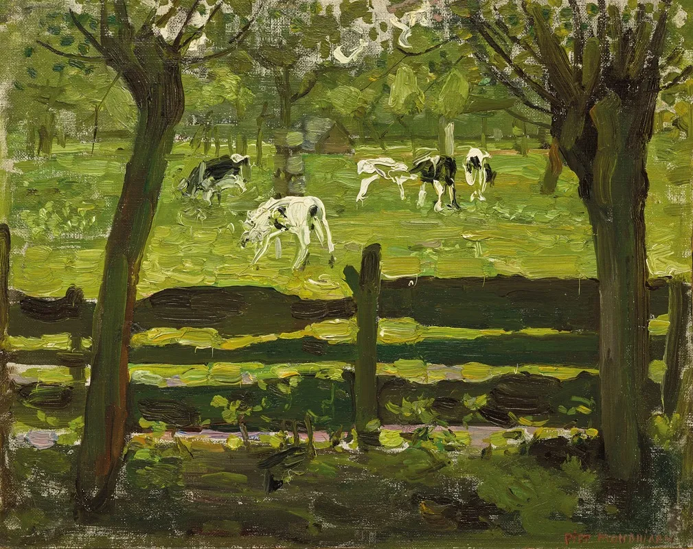 Vaches Sur Le Pre