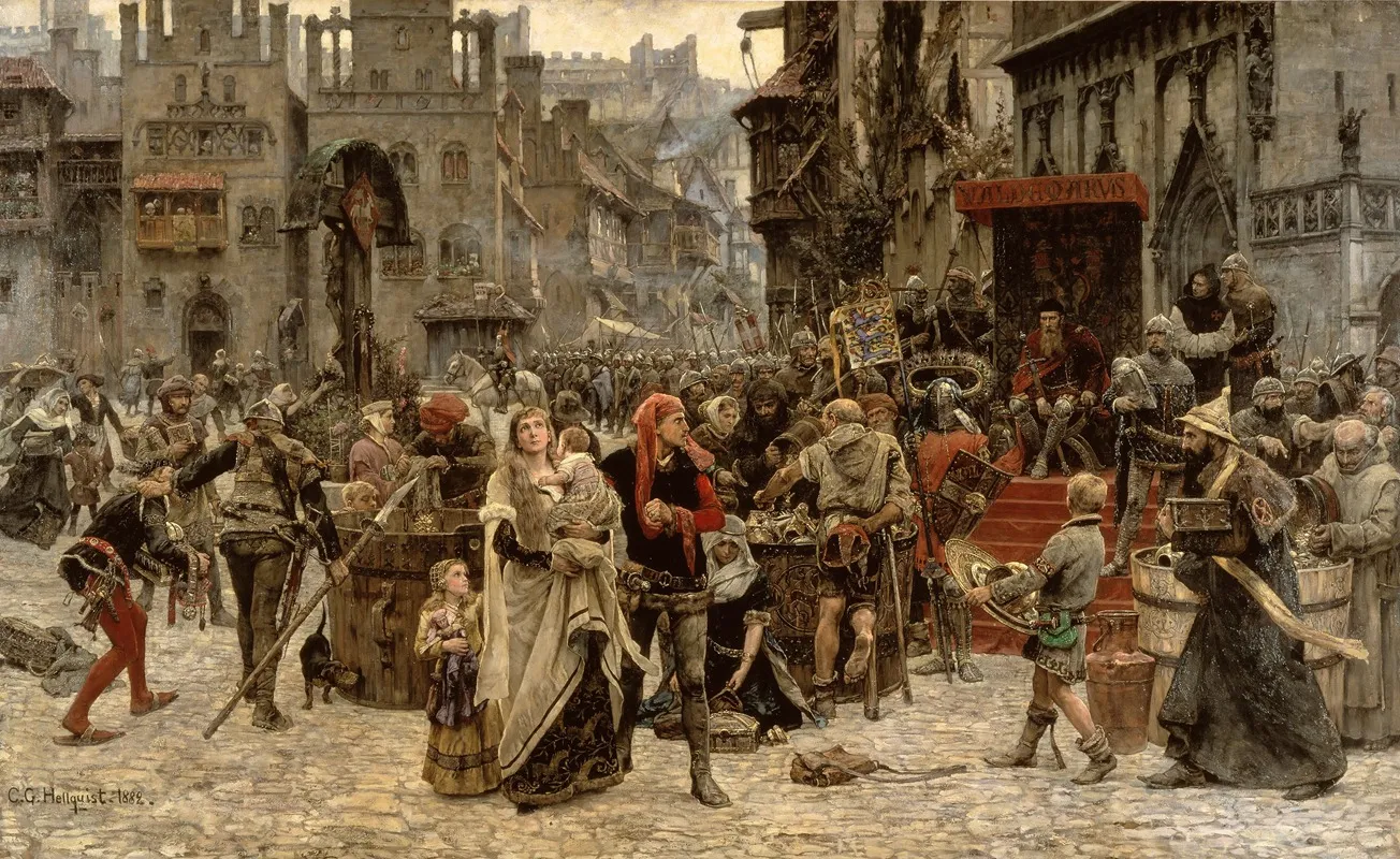 Valdemar Atterdag Holding Visby To Ransom 1361