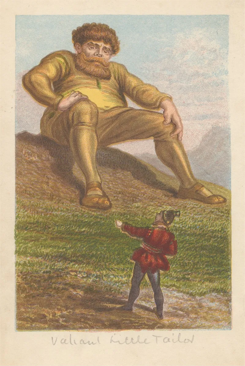Valiant Little Tailor Wall Art by Joseph Martin Kronheim - High-Resolution Digital Print