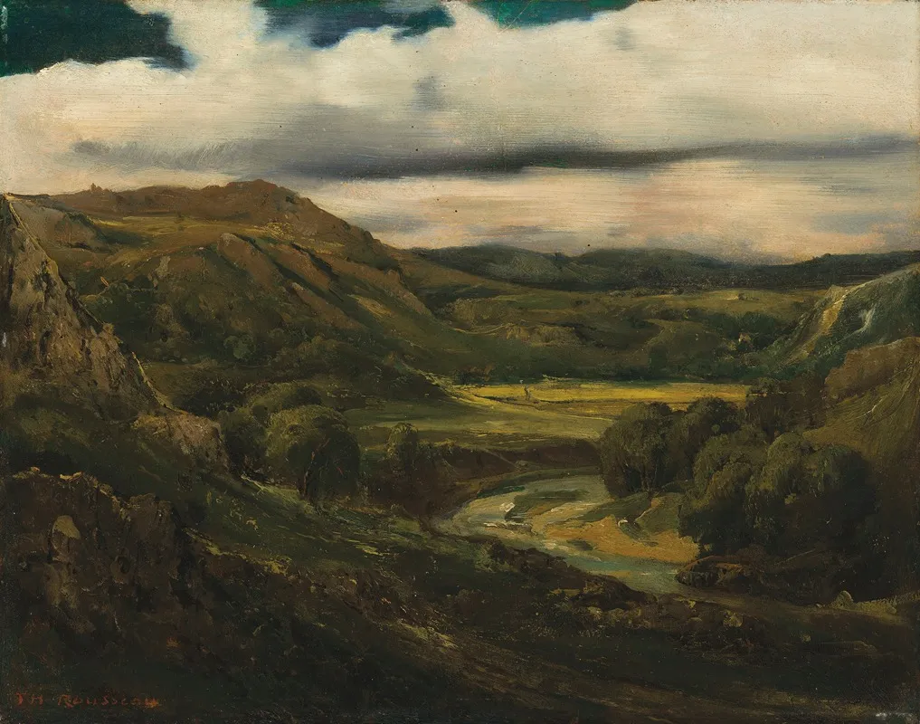 Vallee Et Montagnes Dauvergne
