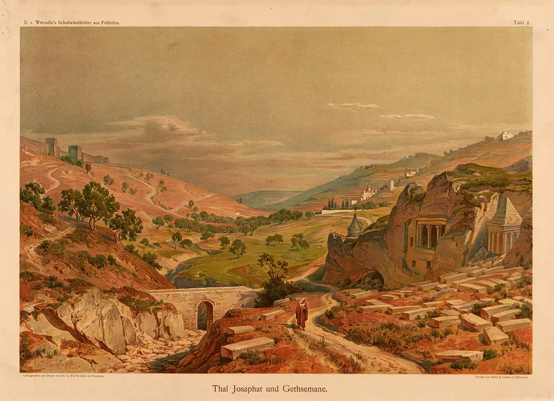 Valley Of Josaphat And Gethsemane