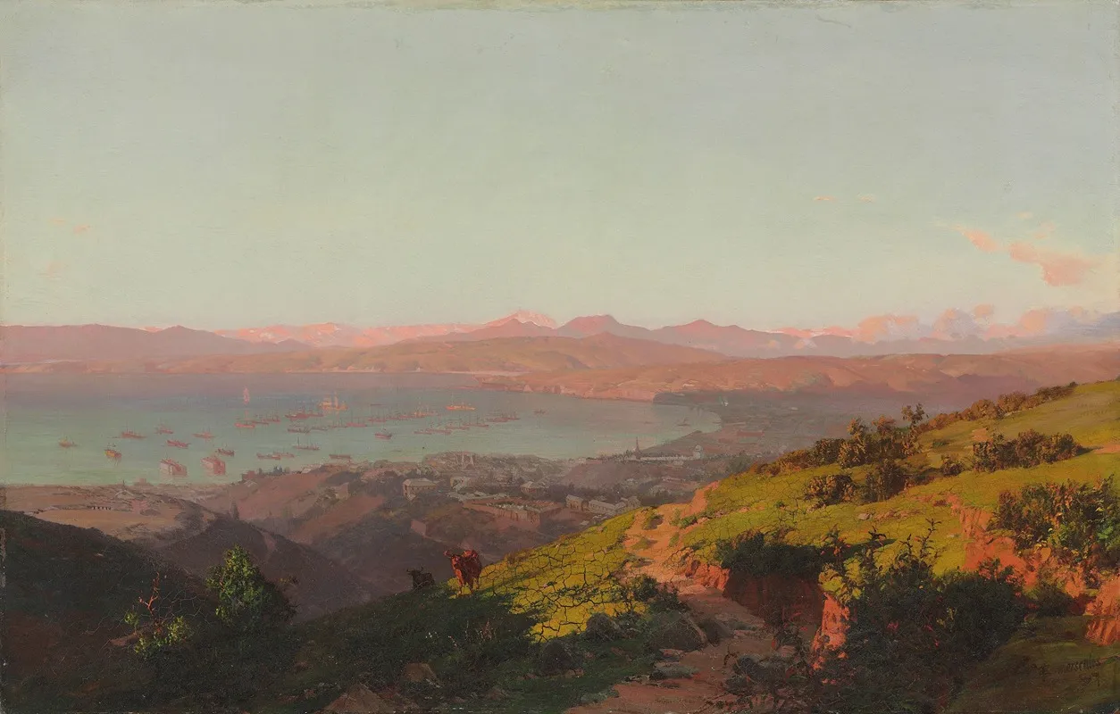 Valparaiso Wall Art by Thomas Jacques Somerscales - High-Resolution Digital Print