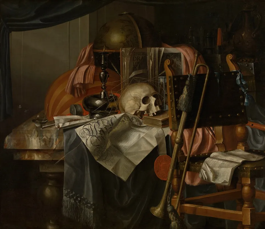 Vanitas 6 Wall Art by Franciscus Gijsbrechts - High-Resolution Digital Print
