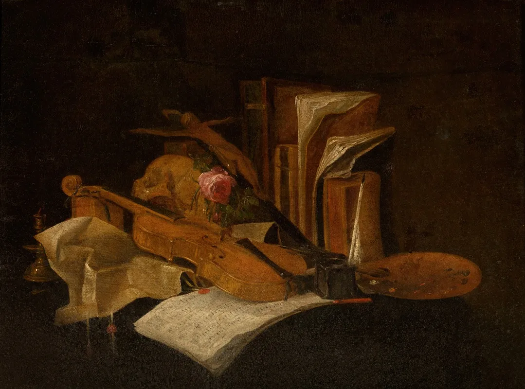 Vanitas 7 Wall Art by Jacques de Claeuw - High-Resolution Digital Print