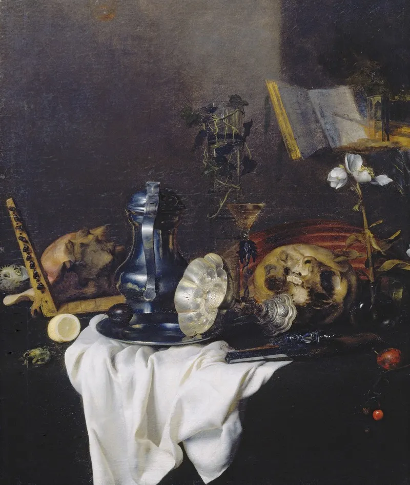 Vanitas Still Life 12 Wall Art by Peter Willebeeck - High-Resolution Digital Print