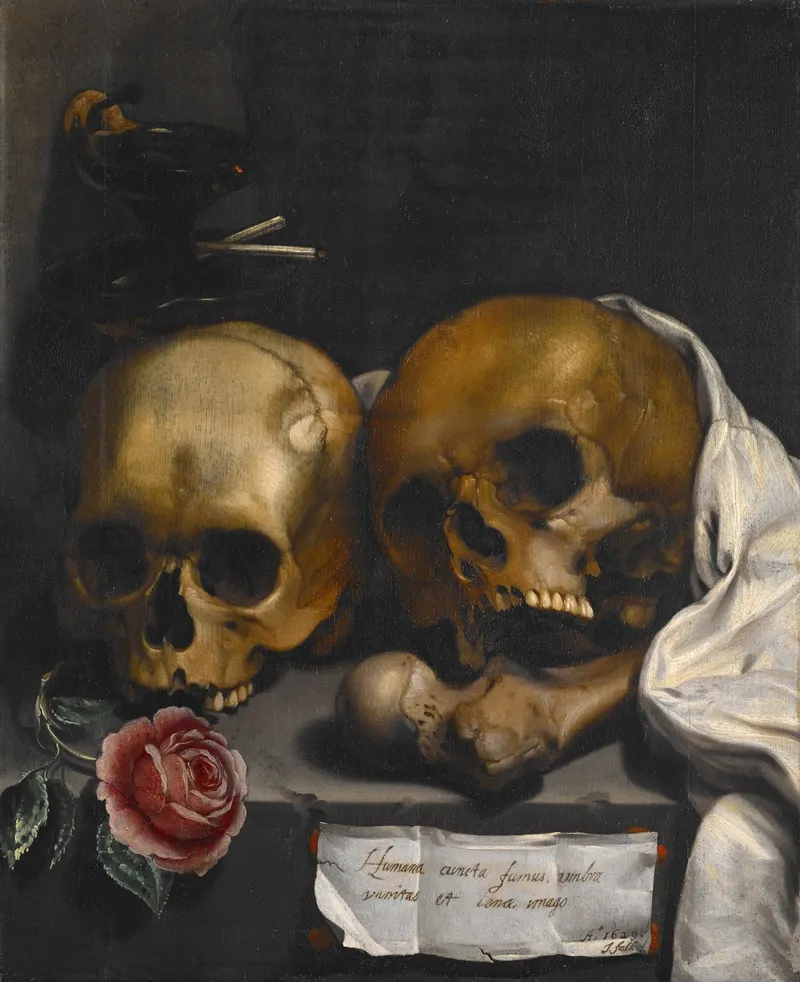 Vanitas Still Life 16 Wall Art by J Falk - High-Resolution Digital Print
