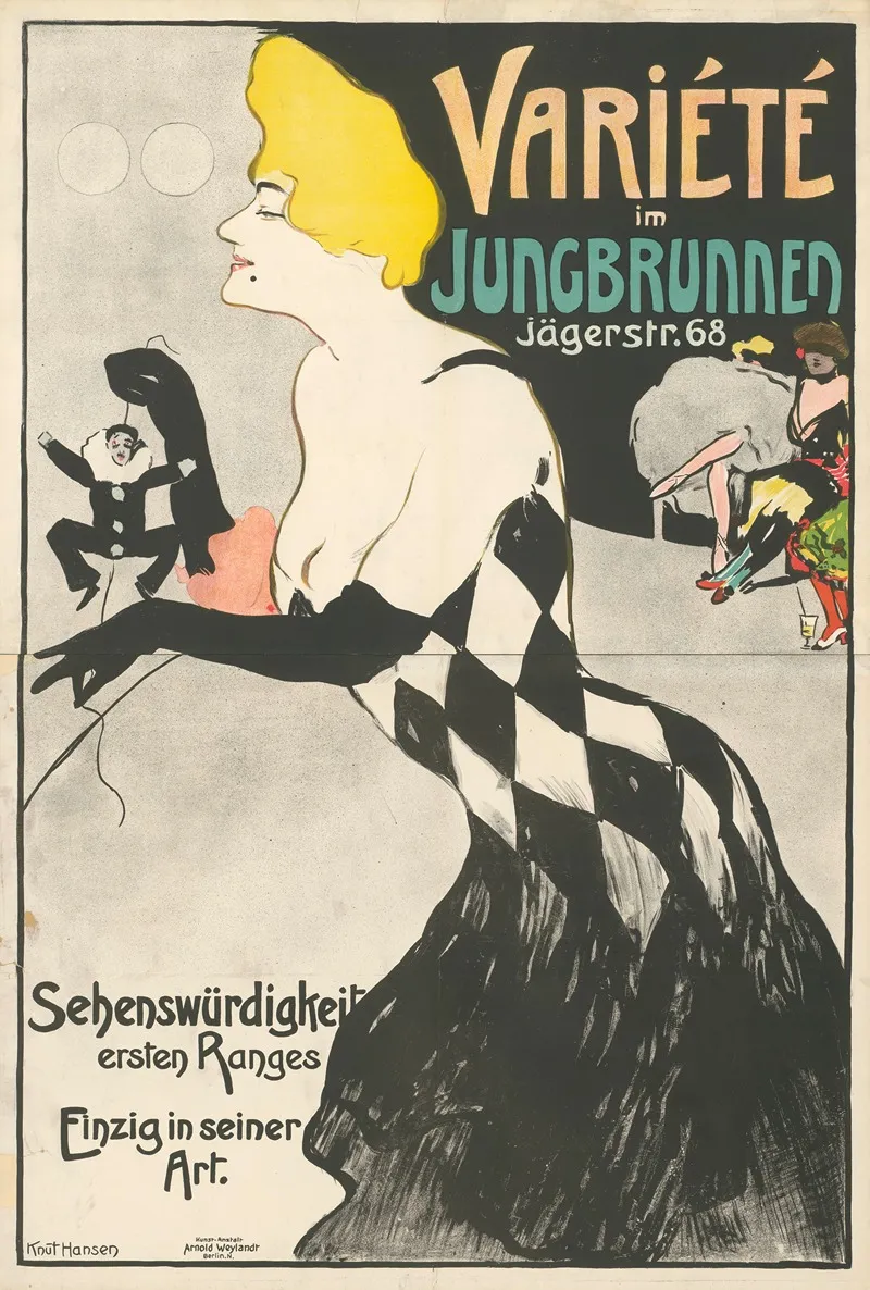 Variete Im Jungbrunnen Wall Art by Knut Hansen - High-Resolution Digital Print