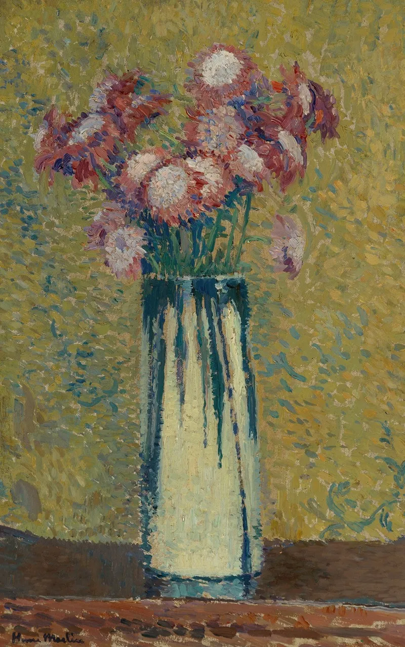Vase De Fleurs 4 Wall Art by Henri Martin - High-Resolution Digital Print