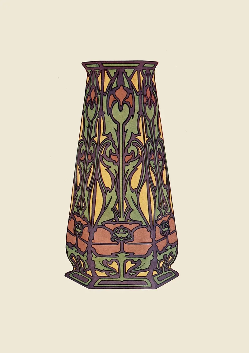 Vase Wall Art by Henrietta Barclay Paist - High-Resolution Digital Print
