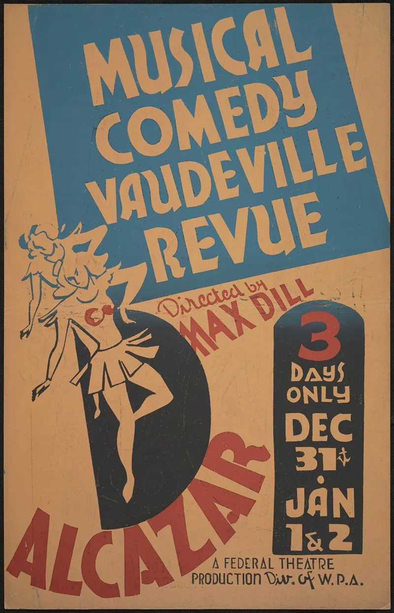 Vaudeville Revue Wall Art by Anonymous - High-Resolution Digital Print